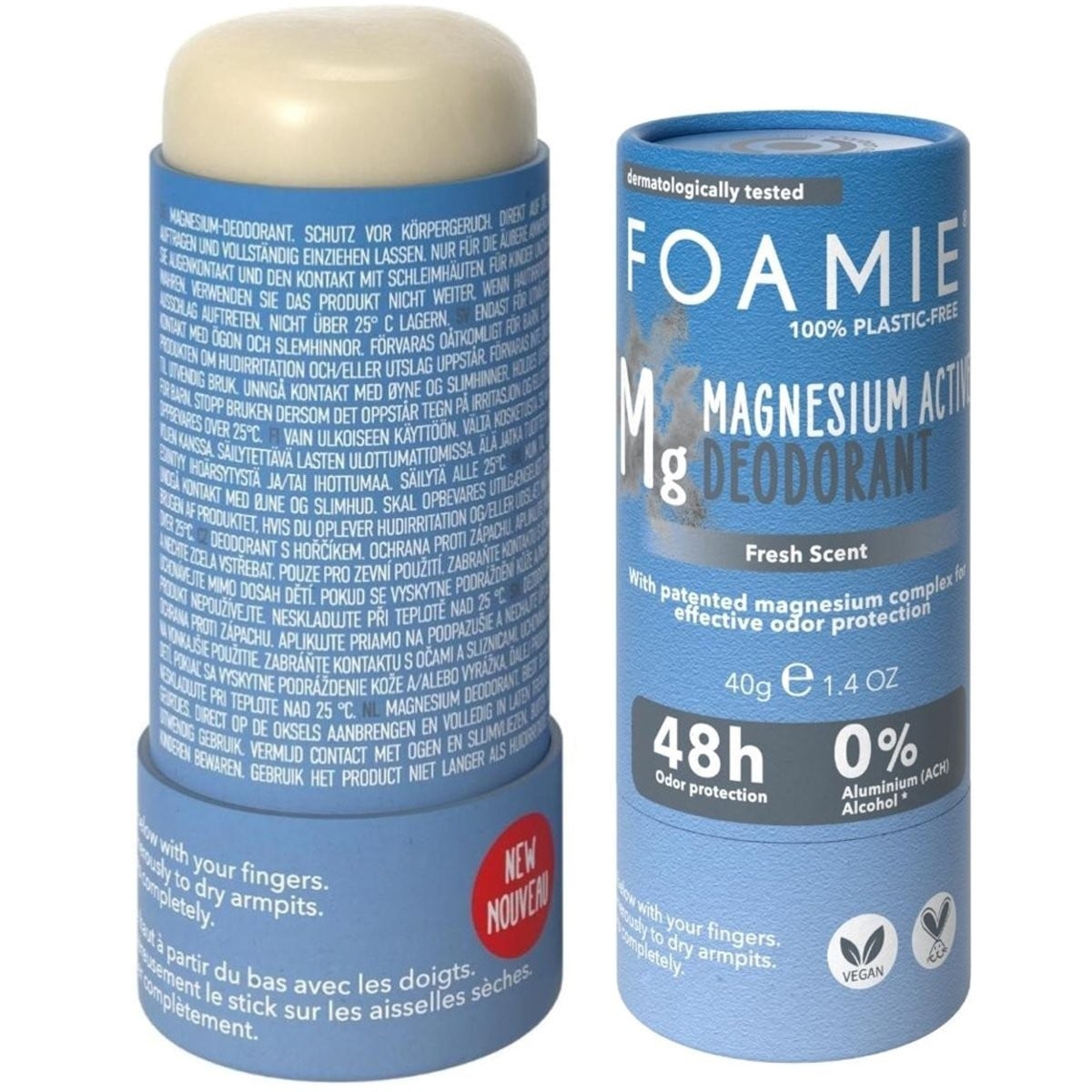 FOAMIE - Solid Deodorant Refresh Στερεό αποσμητικό σε μορφή στικ - 40gr