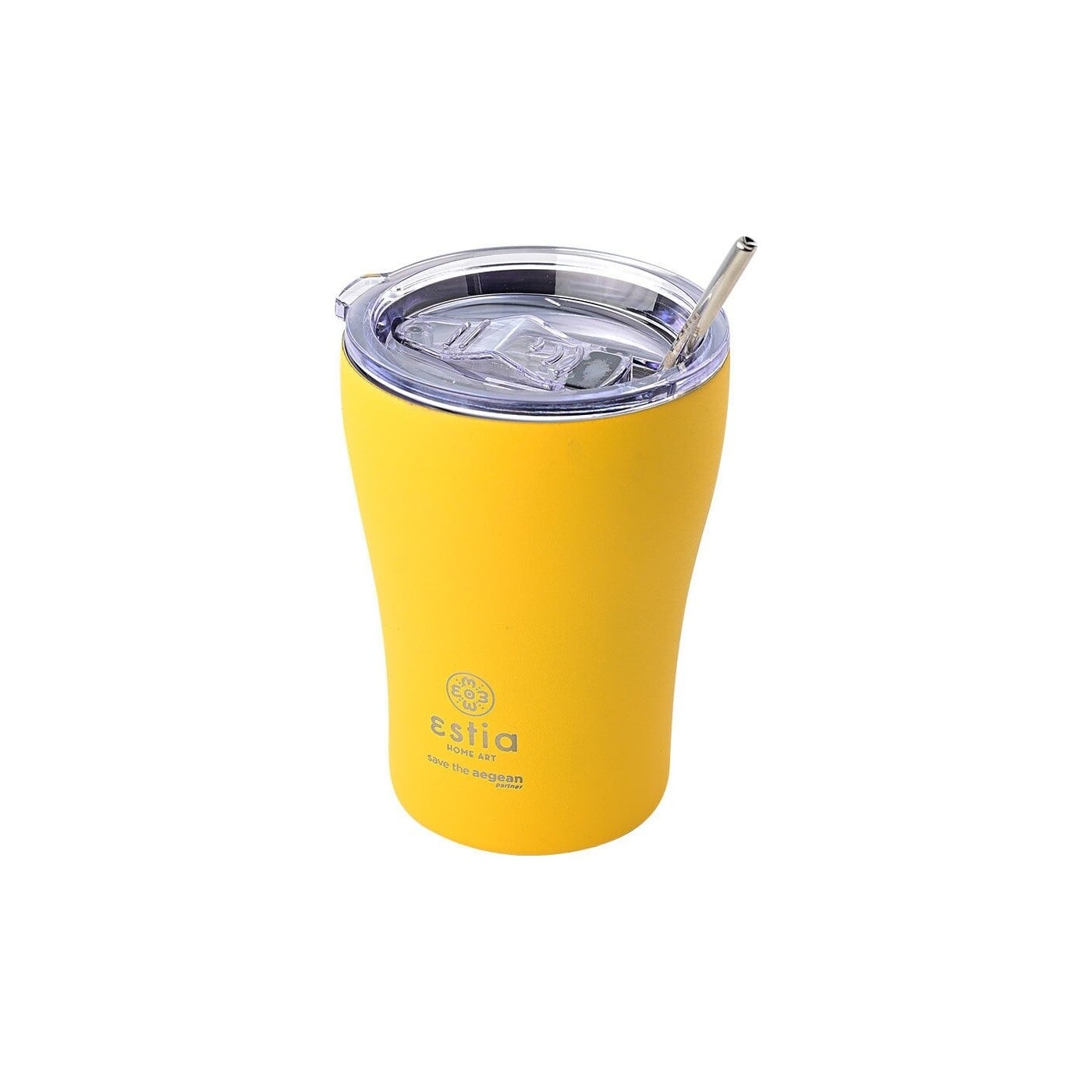 ESTIA - SAVE THE AEGEAN Θερμός Coffee Mug Pineapple Yellow - 350ml