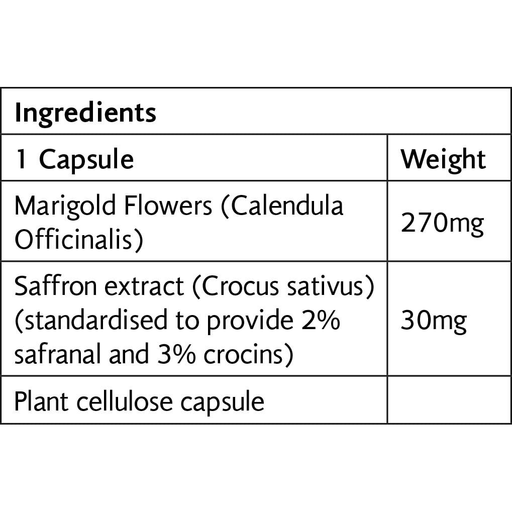 VIRIDIAN - Saffron Extract 30mg Υποστήριξη χαλάρωσης & θετικής διάθεσης  - 30caps