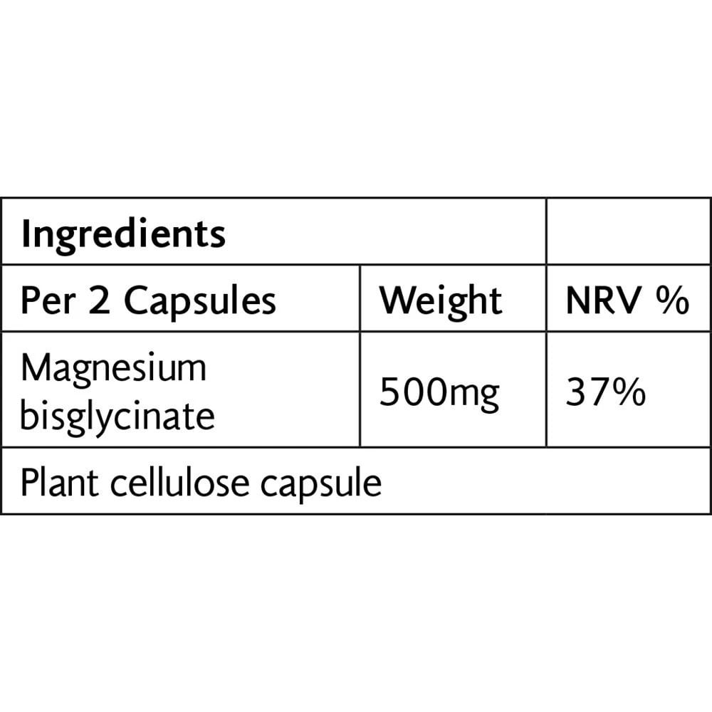 VIRIDIAN - PROMO PACK Magnesium Bisglycinate Διγλυκινικό Μαγνήσιο - 180caps (120 + 60caps Δώρο)