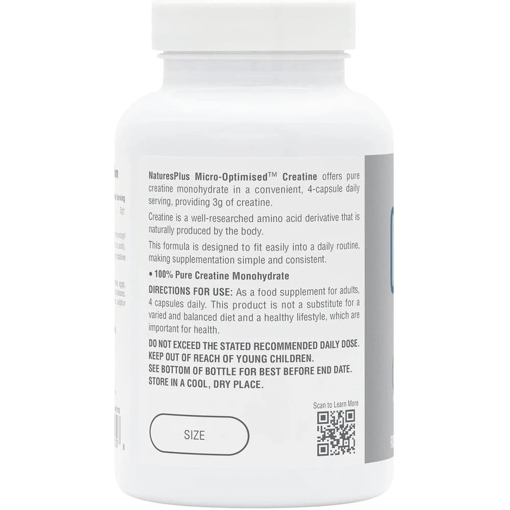 NATURES PLUS - PROMO PACK Pro Berberine 1500mg - 60tabs ΜΕ ΔΩΡΟ  Creatine Micro-Optimized - 120caps