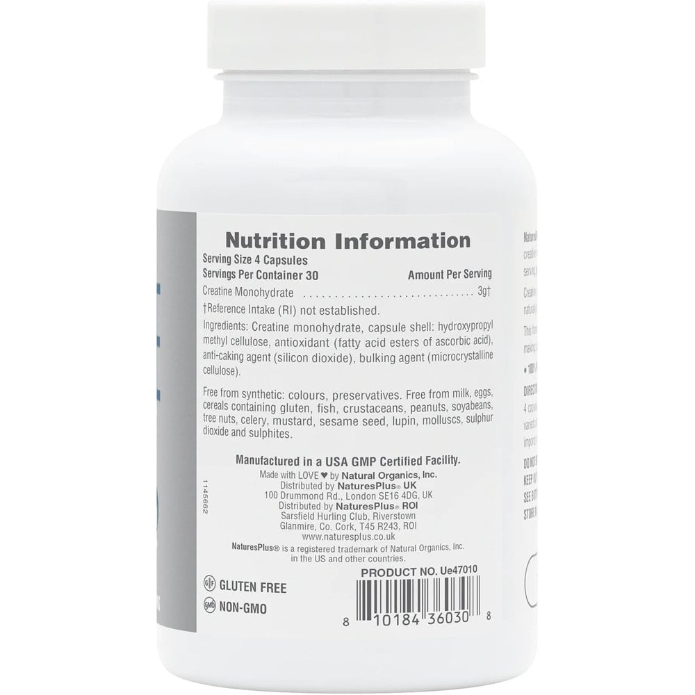 NATURES PLUS - Creatine Micro-Optimized - 120caps