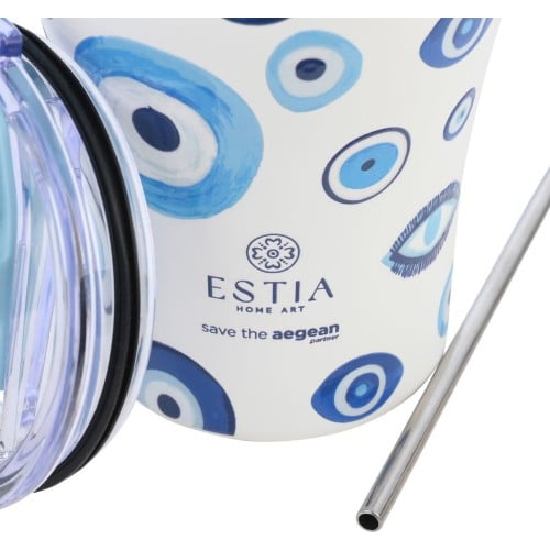 ESTIA - SAVE THE AEGEAN Θερμός Coffee Mug Spirit of Luck - 350ml